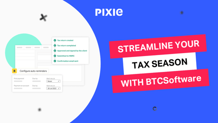 Save time during tax season with Pixie’s new BTCSoftware integration - Pixie